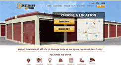 Desktop Screenshot of dakotalandstorage.com